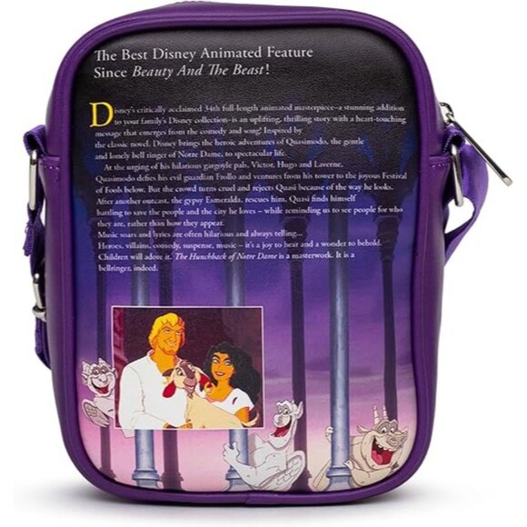 Disney The Hunchback Of Notre Dame Crossbody Bag - Picture 3 of 6